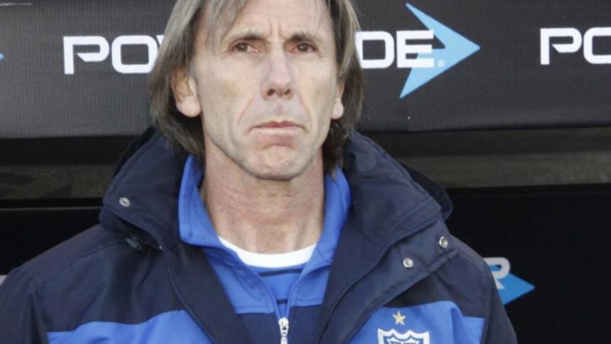 Ricardo "Tigre" Gareca, director técnico. Foto: NA