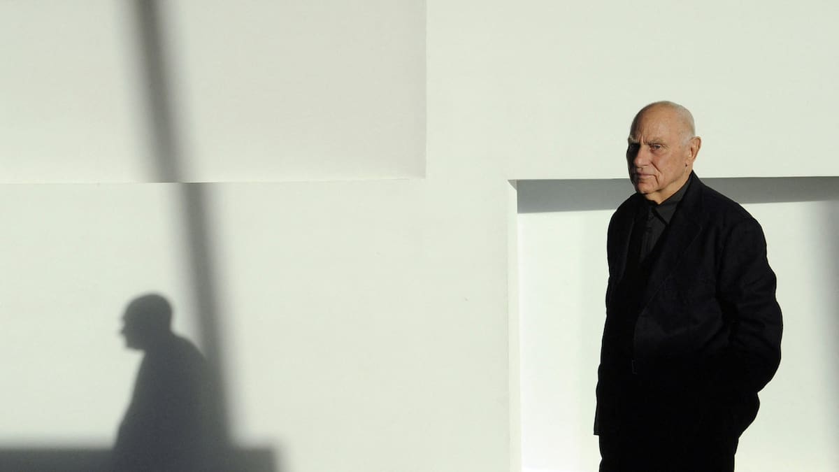 Richard Serra. Foto: Reuters.