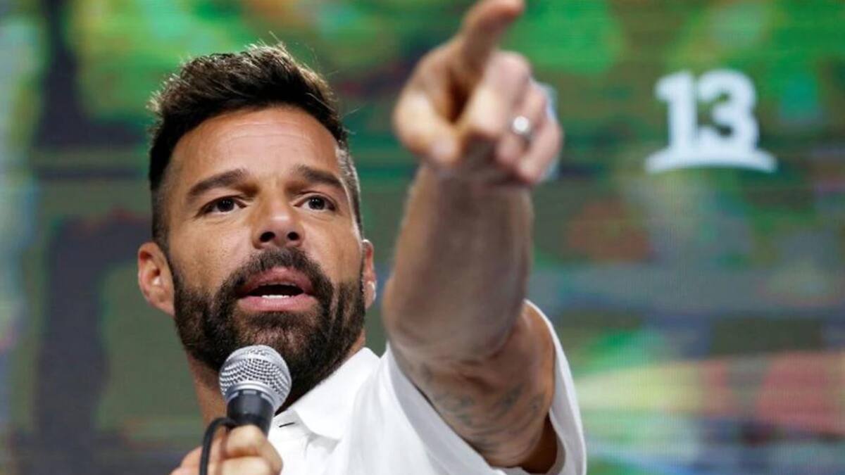 Ricky Martin, cantante. Foto: REUTERS
