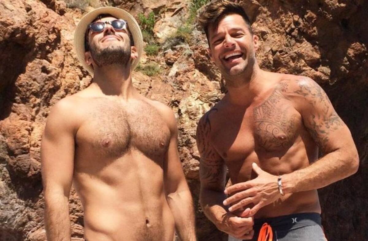 Ricky Martin y Jwan Yosef