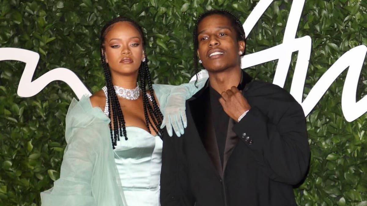 Rihanna y el rapero A$AP Rocky, REUTERS