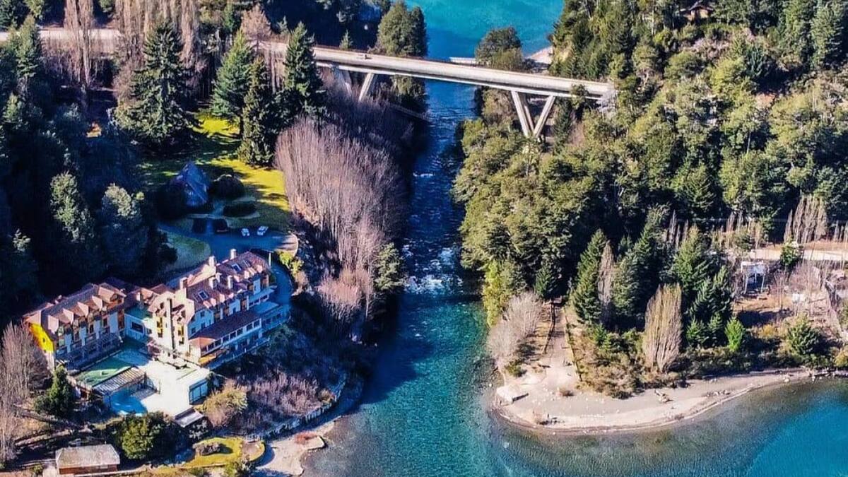 El río más hermoso de Argentina. Foto Instagram @respirapatagonia