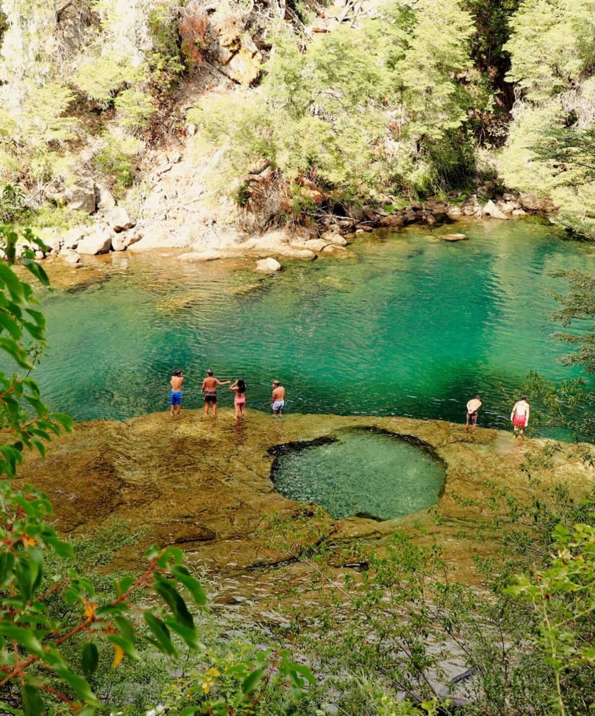 Río Manso. Foto Instagram @bariochetop