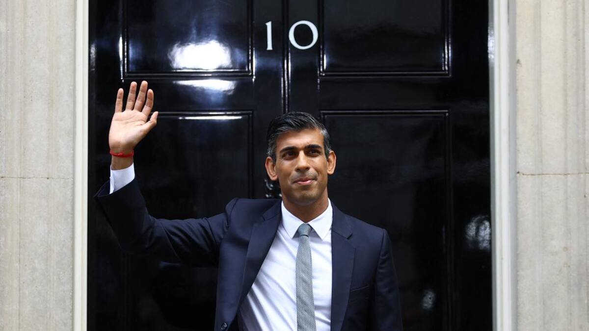 Rishi Sunak dijo que intentará arreglar "los errores" de Liz Truss en su primer discurso oficial