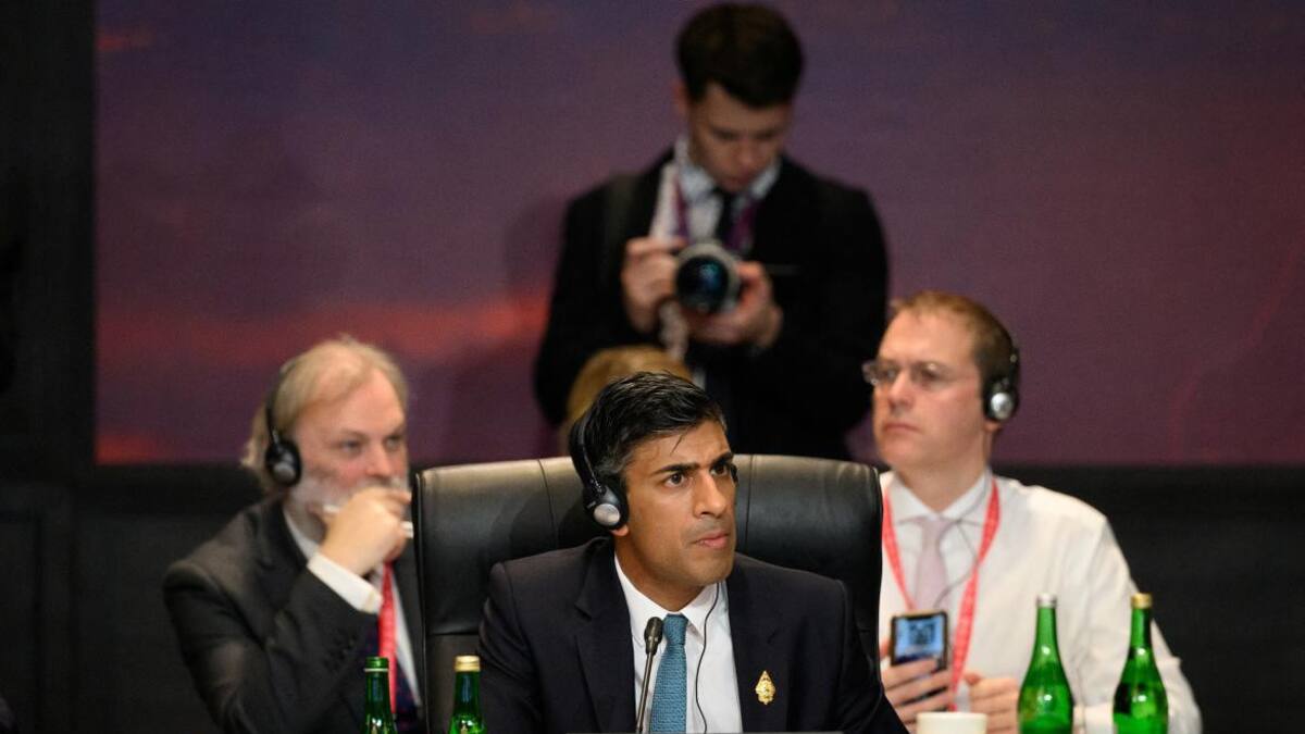 Rishi Sunak en el G20_Reuters
