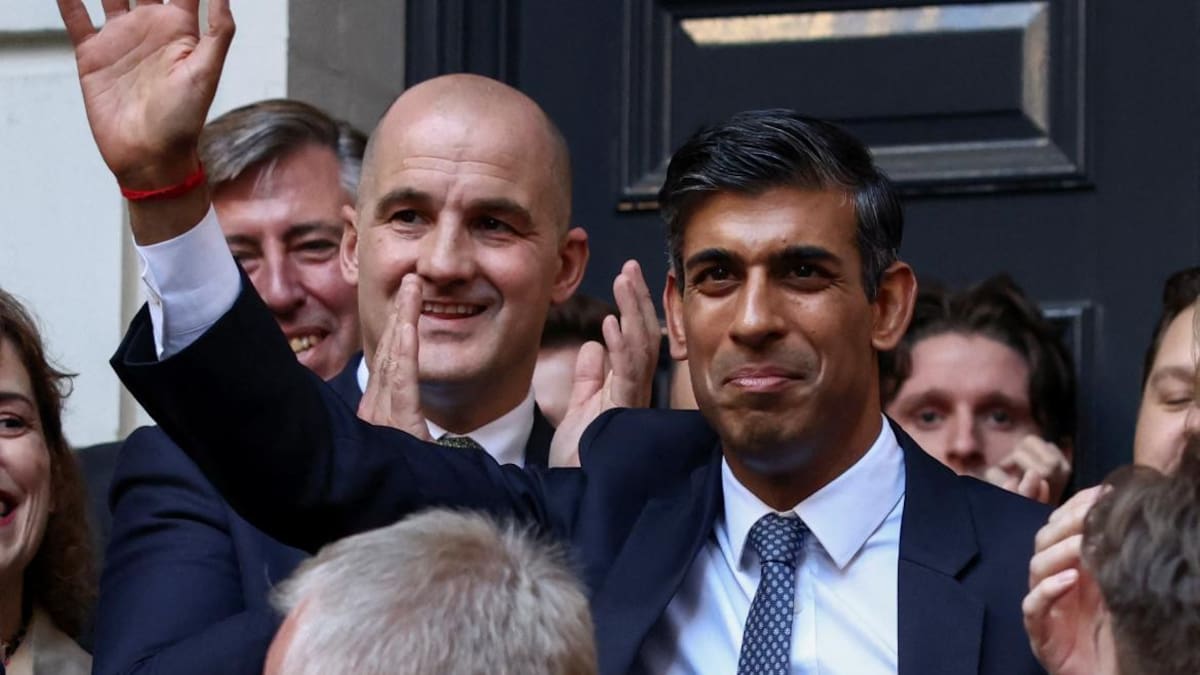 Rishi Sunak, Primer Ministro Británico. Foto: Reuters.