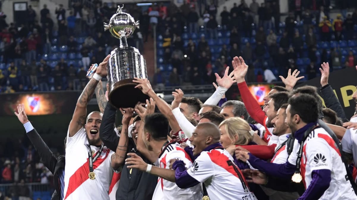 River campeón en Madrid. Foto: Archivo.