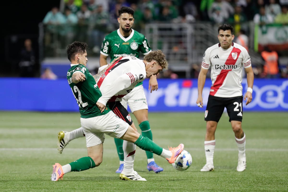 River fue eliminado de la Copa Libertadores por Palmeiras.