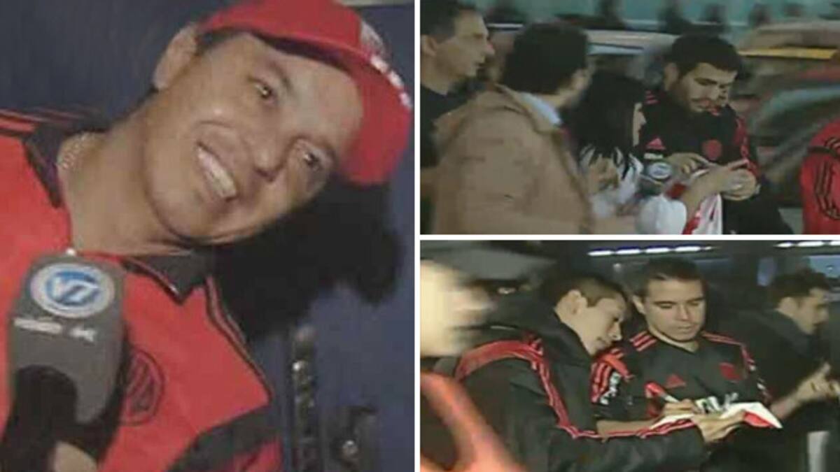 River llegó de japón (Twitter)