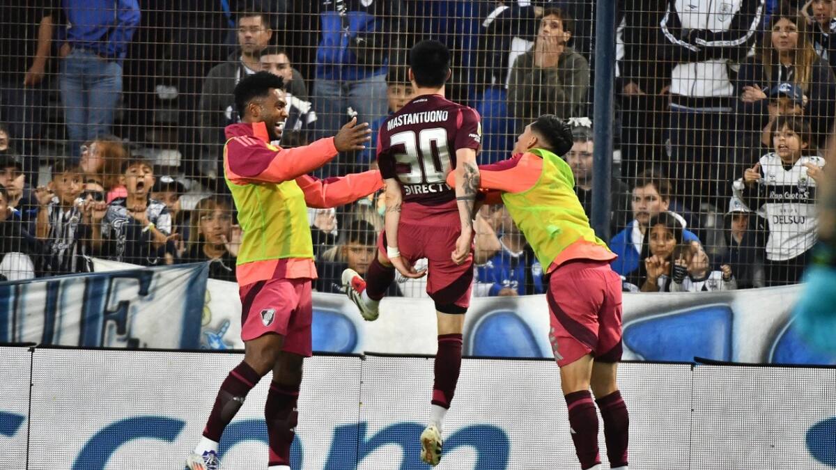 River Plate goleó 3 a 0 a Gimnasia y Esgrima La Plata. Foto: NA.