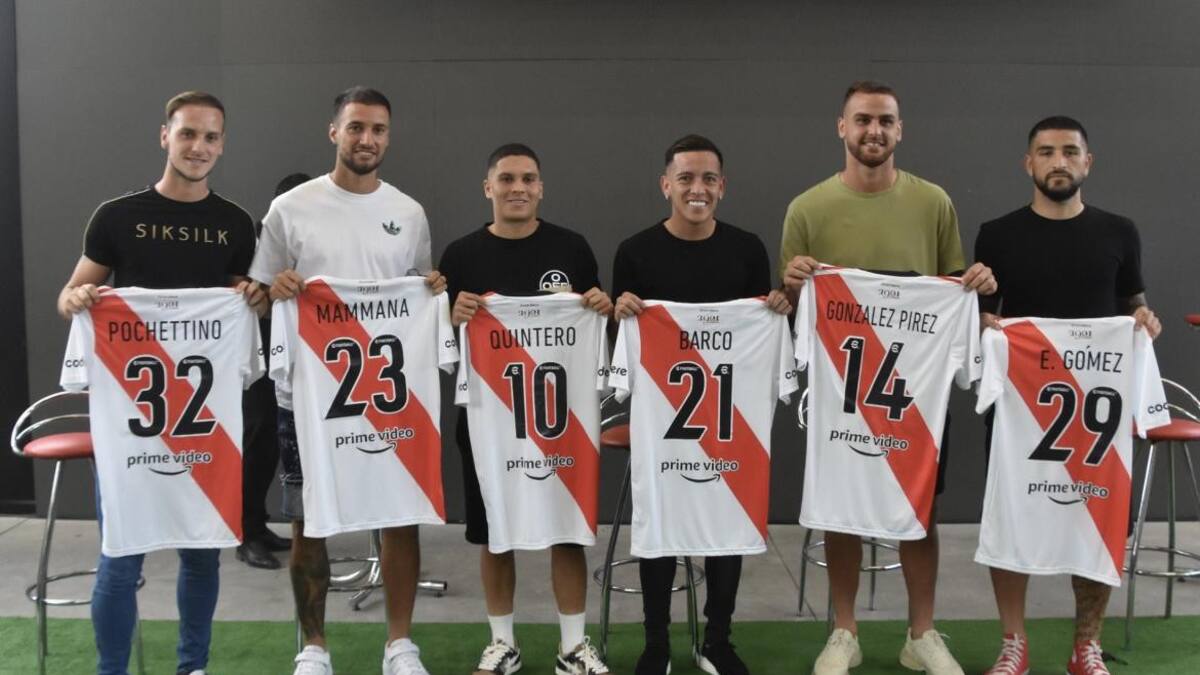 River Plate presentó sus refuerzos para el 2021.