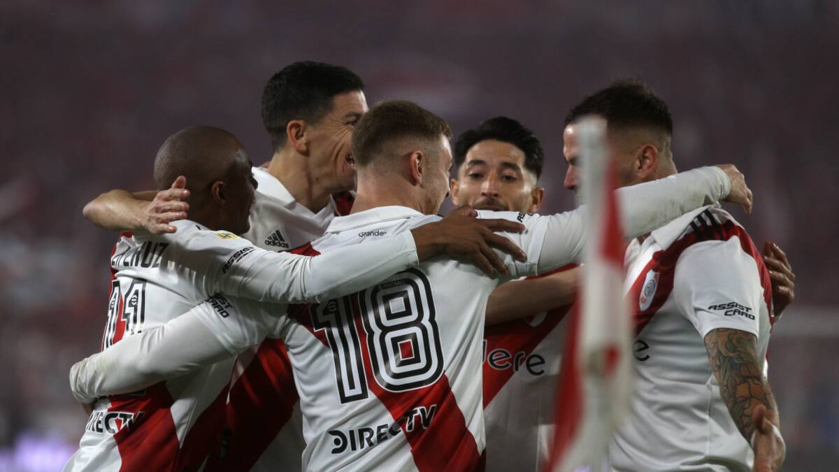 River Plate se proclamó campeón de la Liga Profesional de Fútbol 2023. Foto: NA.