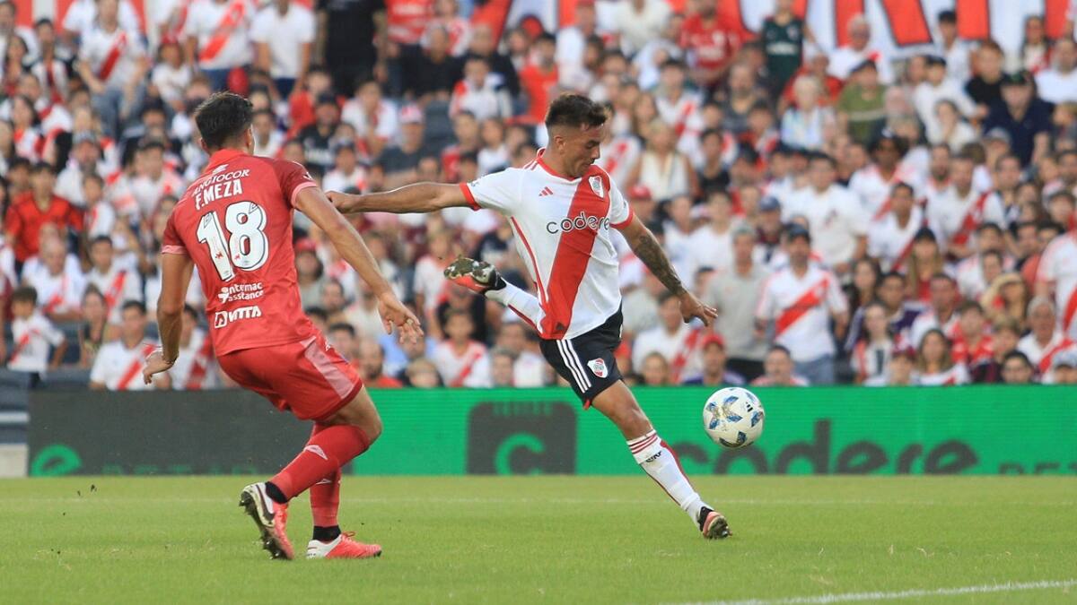 River Plate vs. Argentinos Juniors. Foto: NA.
