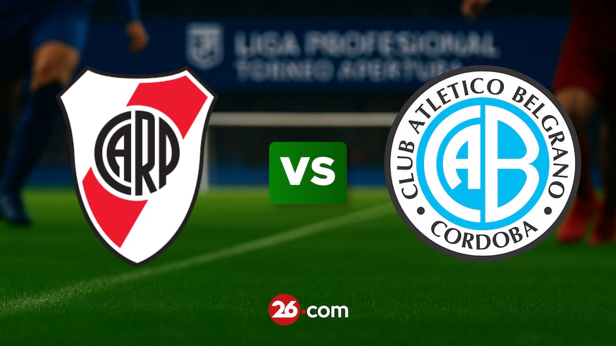 River Plate vs. Belgrano EN VIVO hoy: resultado, goles y minuto a minuto del Torneo Apertura 2026