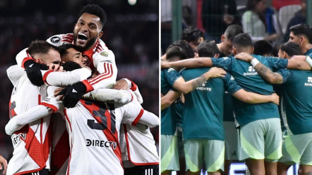 River Plate vs. México. Foto: X @RiverPlate/@miseleccionmx