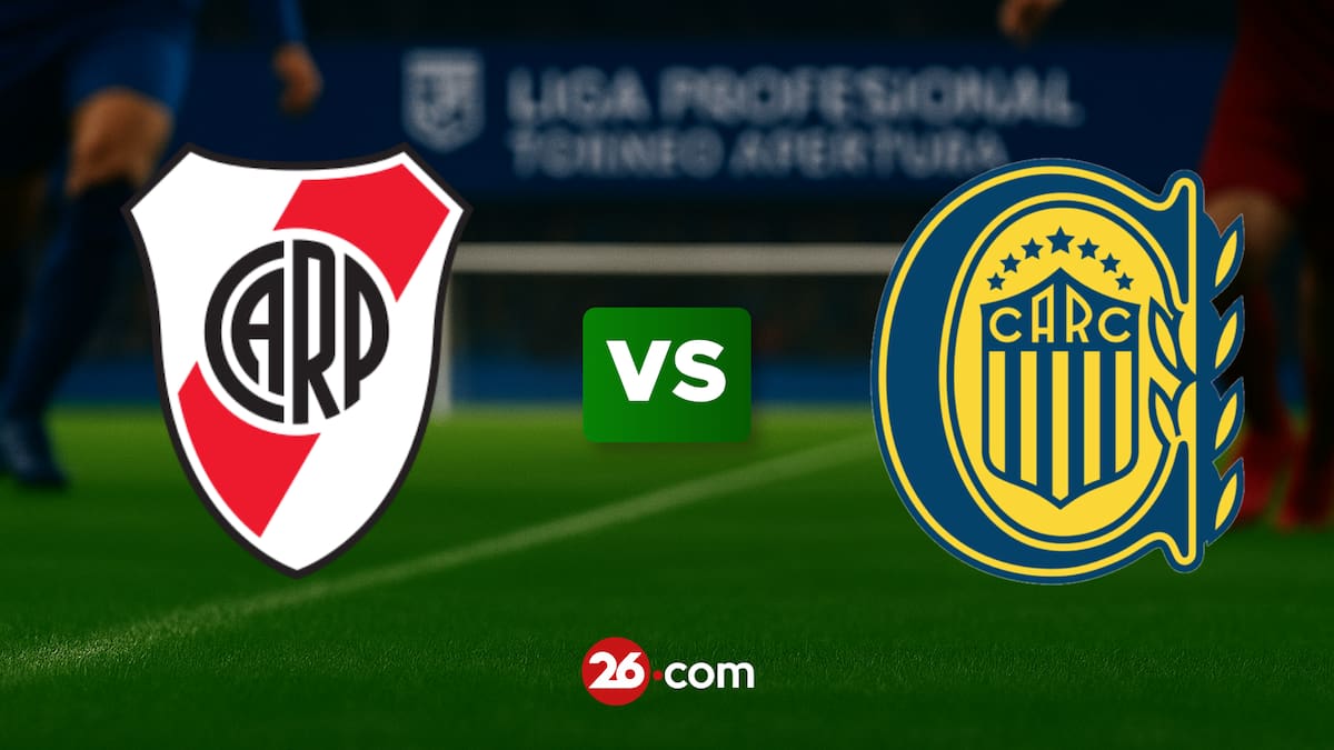 River Plate vs. Rosario Central EN VIVO hoy: resultado, goles y minuto a minuto del Torneo Apertura 2026