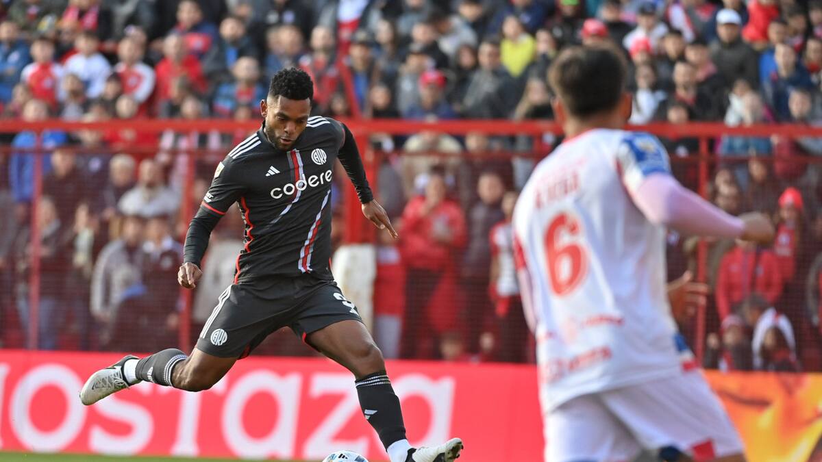 River vs Argentinos Juniors. Foto: NA