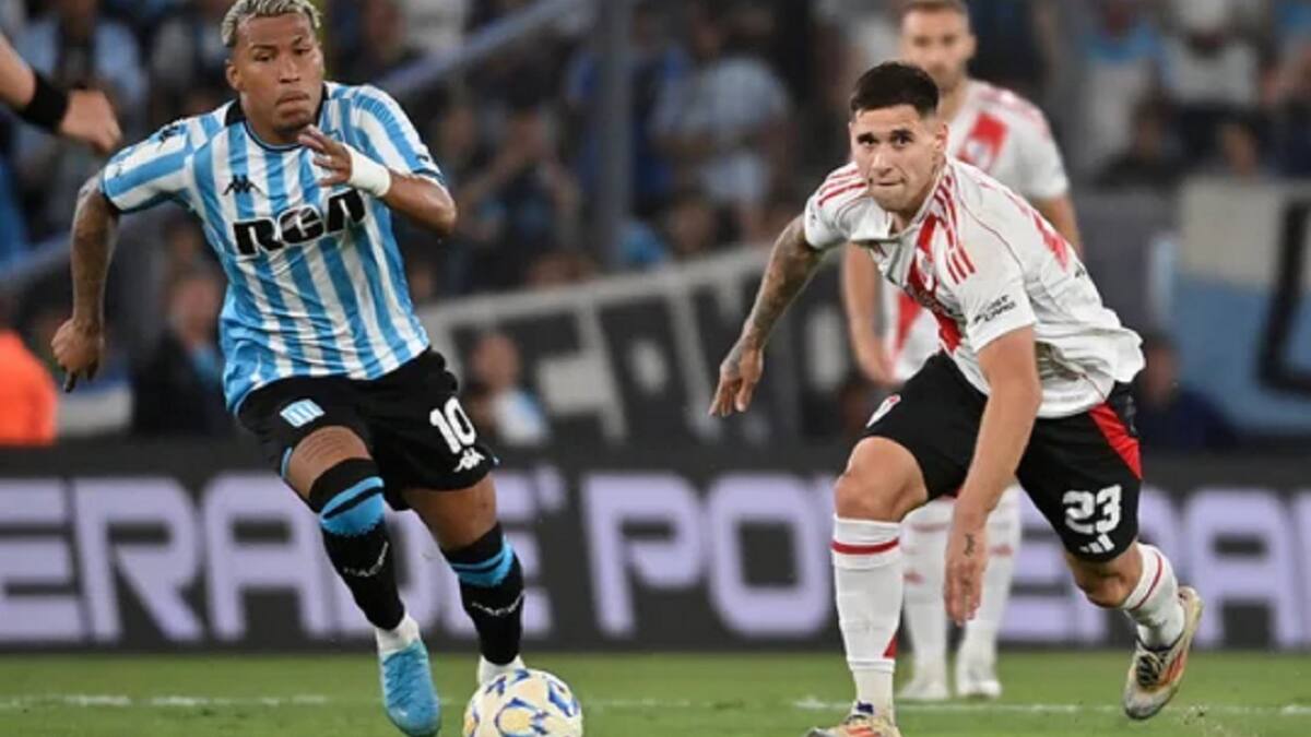 River vs. Racing. Foto: NA.