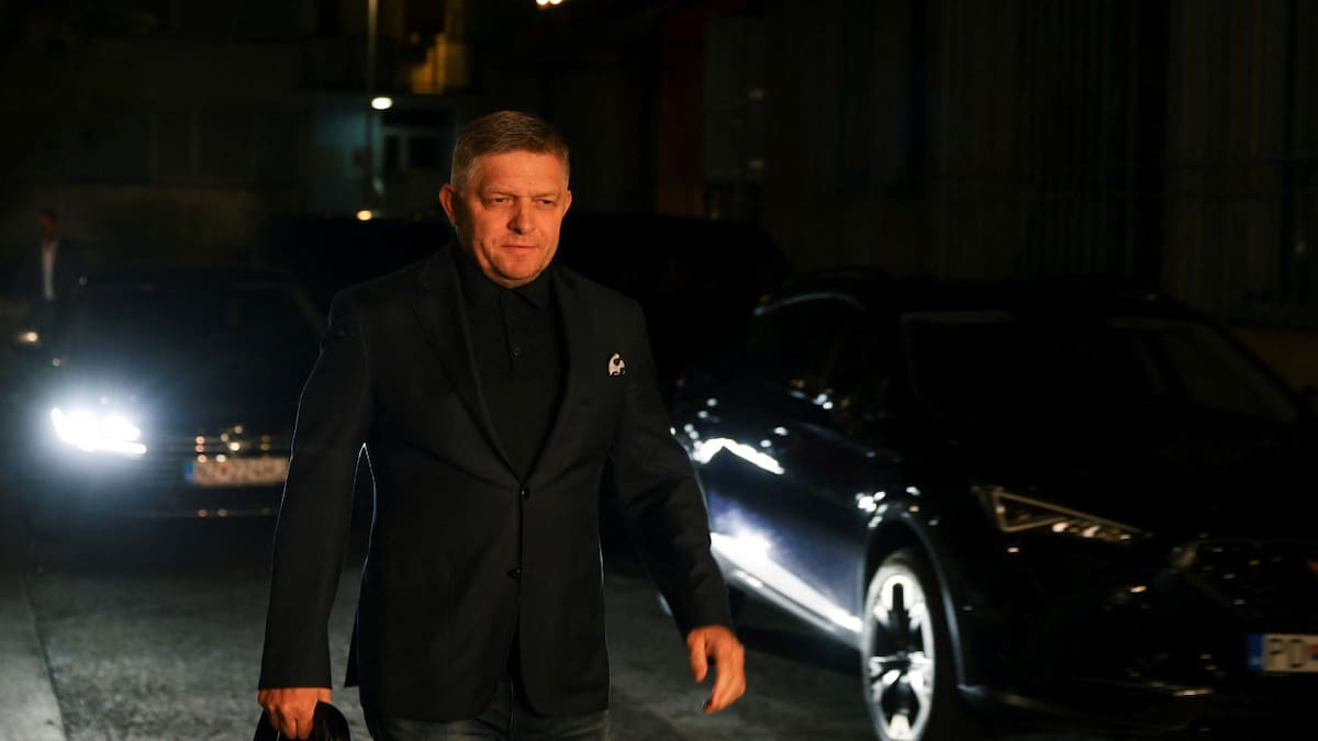 Robert Fico, primer ministro de Eslovaquia. Foto: REUTERS.
