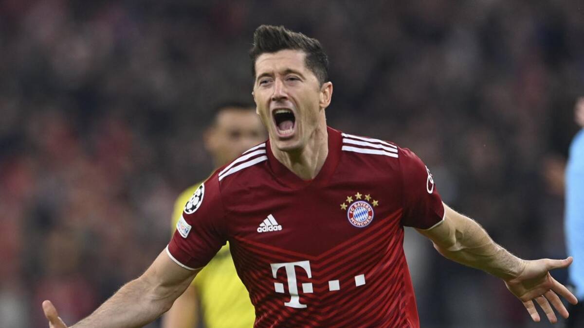Robert Lewandowski, futbolista. Foto: NA.