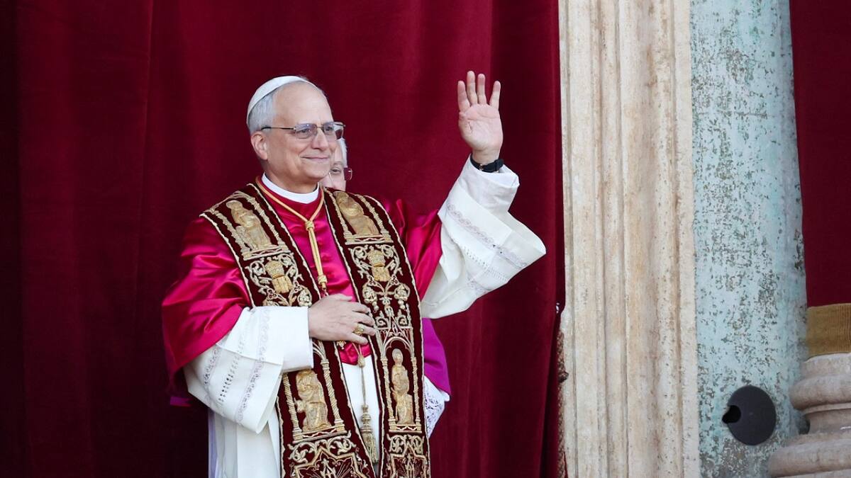 Robert Prevost, el nuevo papa, tiene 69 años. Foto: Reuters (Claudia Greco)