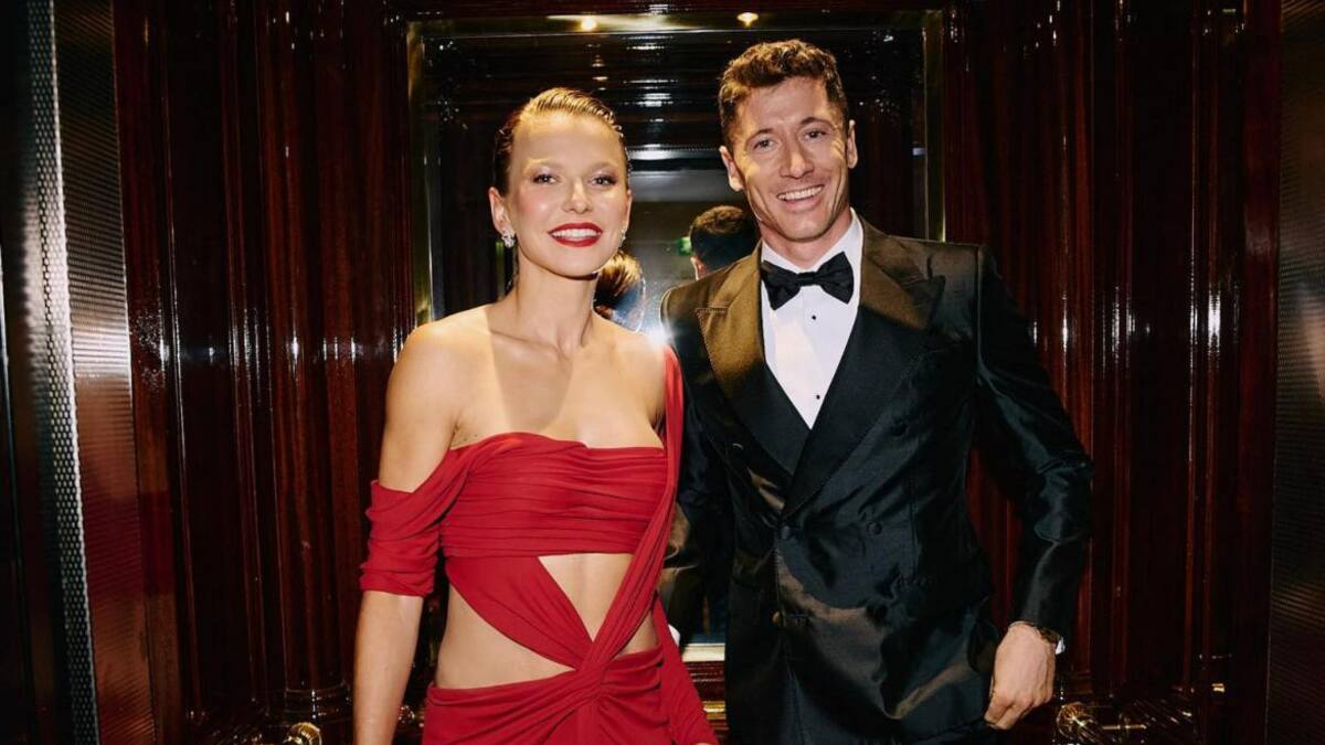 Robert y Anna Lewandowski. Foto: Instagram/annalewandowska