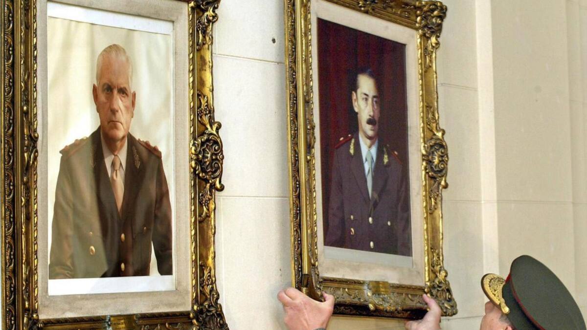 Roberto Bendini, el exjefe del Ejército.