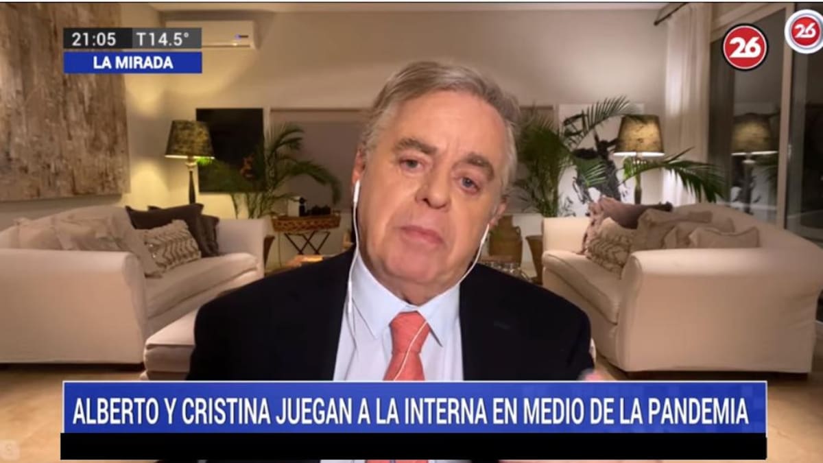 Roberto García, editorial en La Mirada, Canal 26