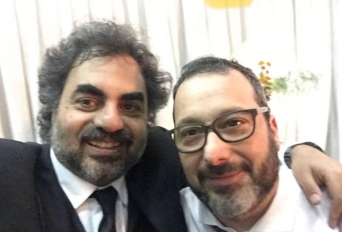 Roberto Moldavsky y Gerardo Rozín. Foto: Instagram