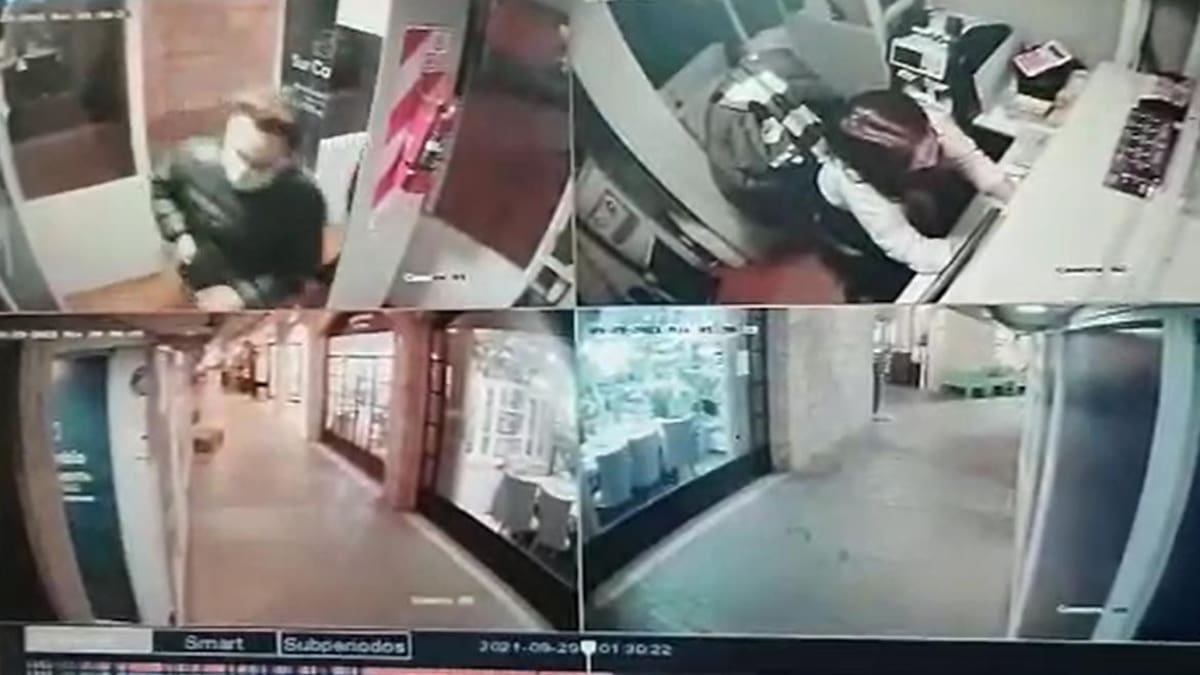 Robo a mano armada en casa de cambio de Plaza Canning