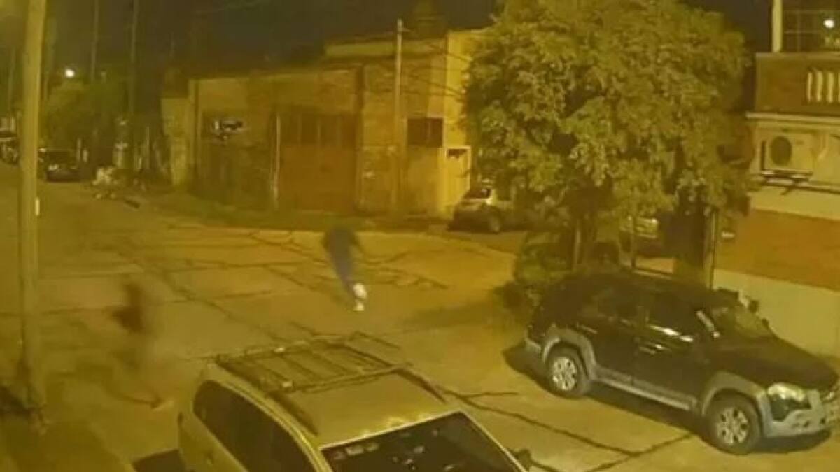 Robo en Ramos Mejía. Foto: captura