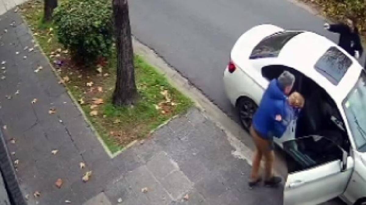 Robo en Villa Luzuriaga, captura video