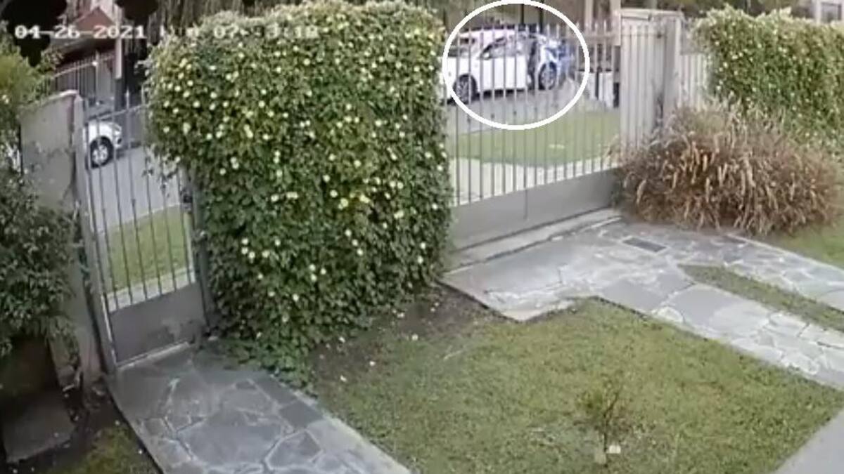 Robo en Villa Luzuriaga, captura video