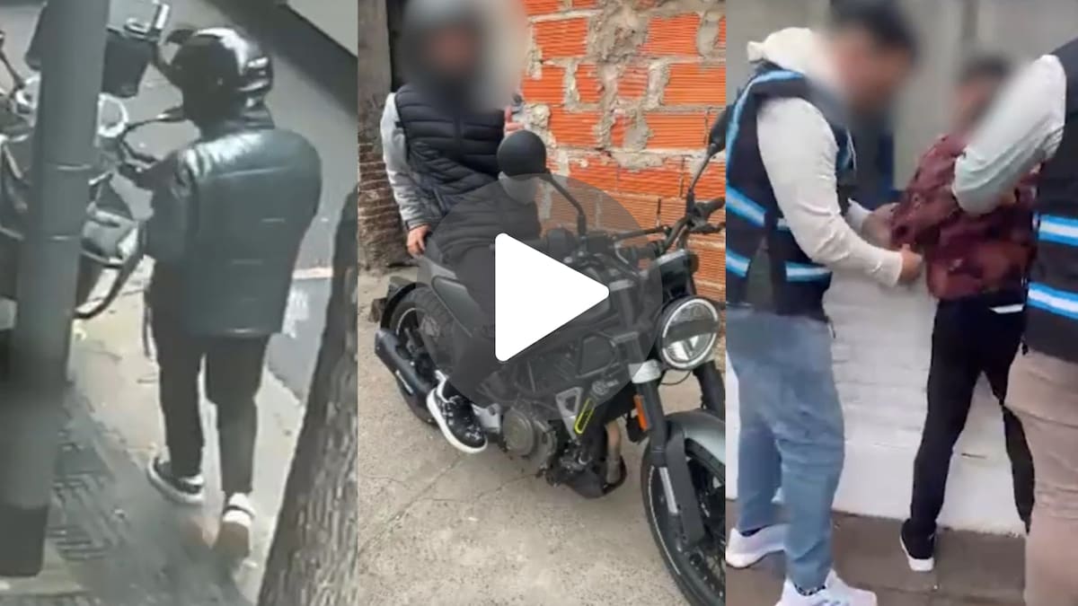 Alardeaba de sus robos en TikTok, tenía pedido de captura y 14 antecedentes: así fue detenido el motochorro influencer