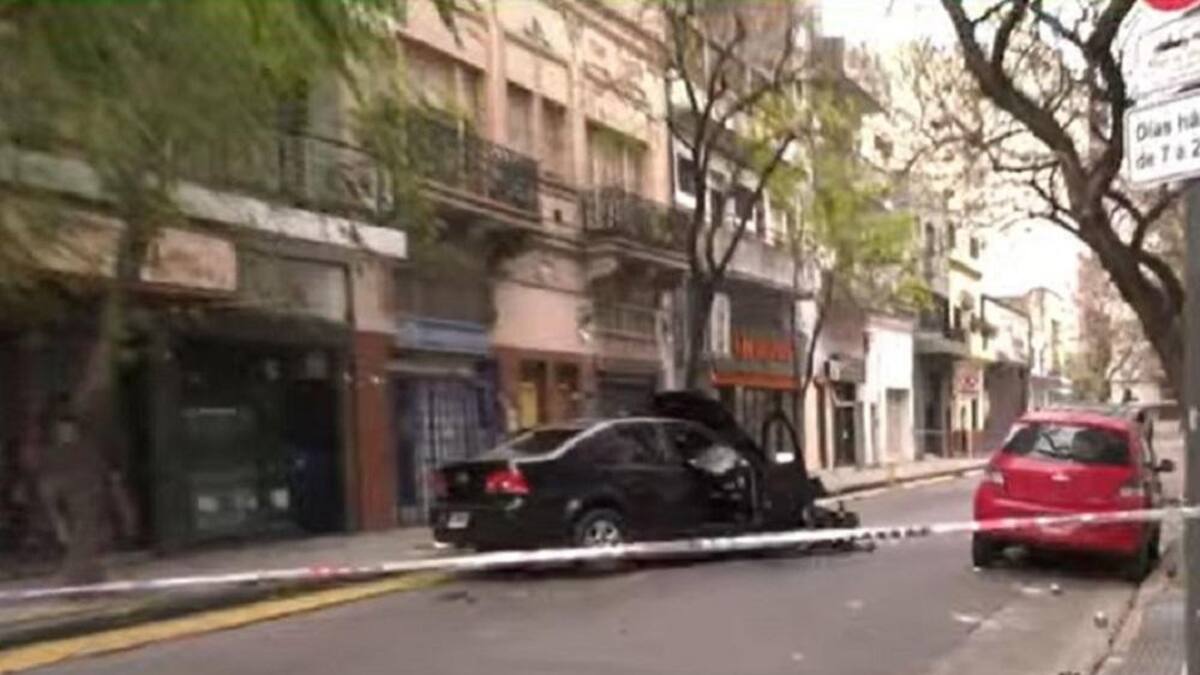 Robo, persecución y choque San Cristobal