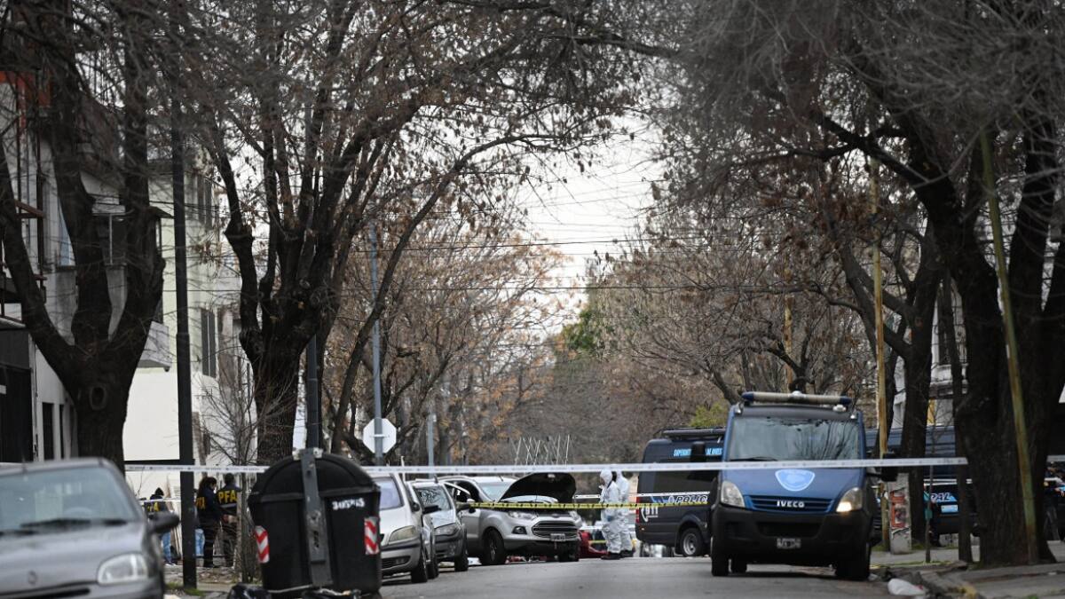 Robo, persecución y tiroteo en La Paternal. Foto: Télam.