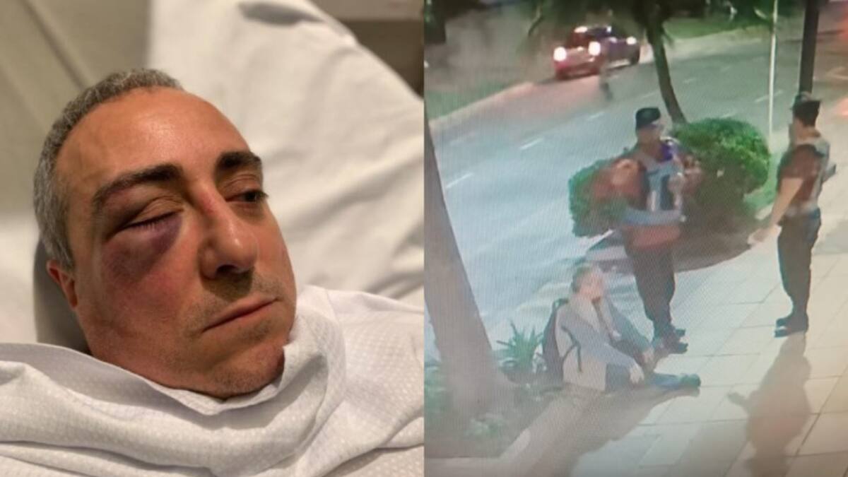 Robo piraña en Retiro. Foto: NA