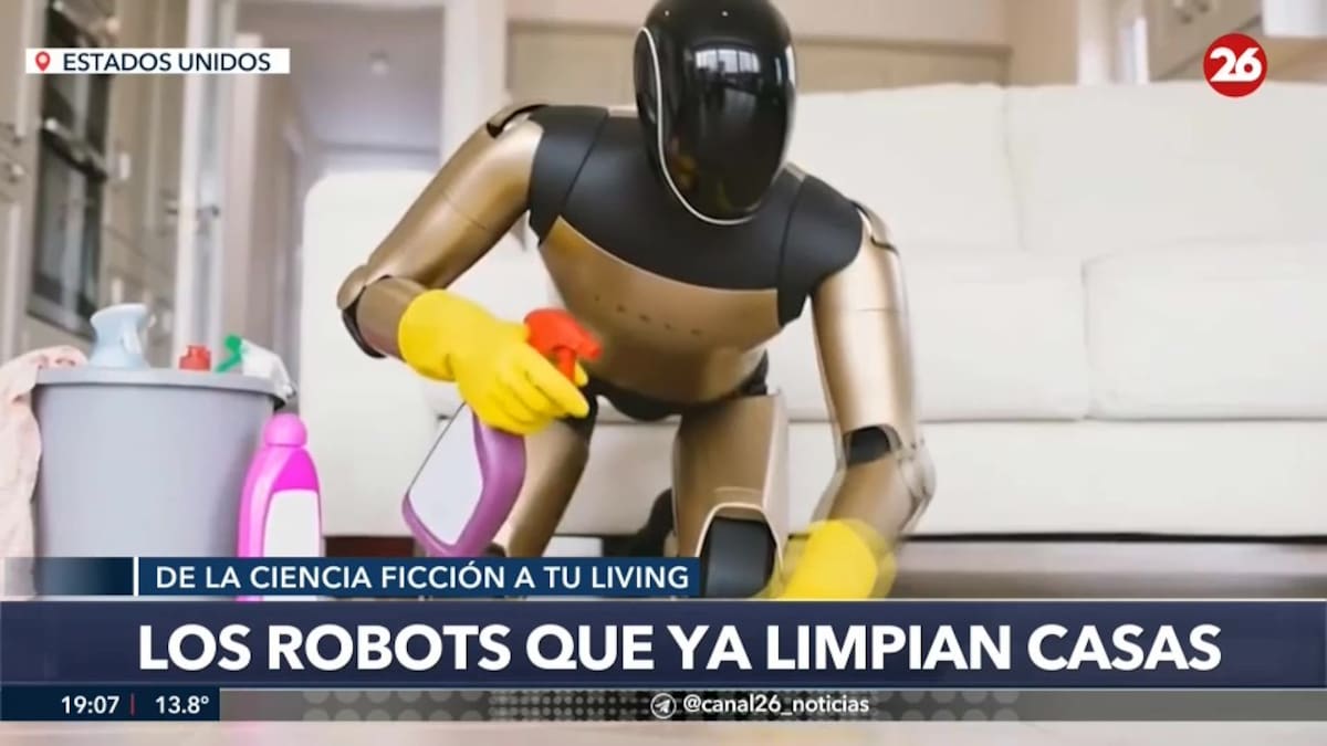 El futuro llegó: robots ya limpian casas y prometen terminar con las tareas del hogar