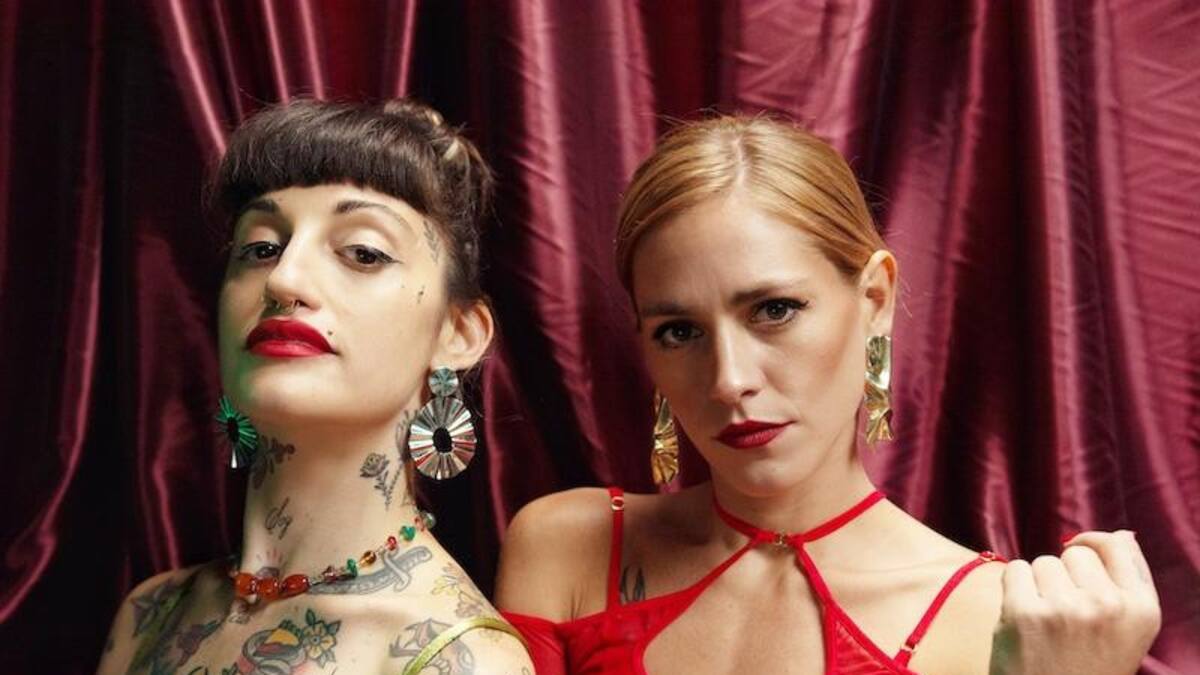 Rocío Igarzábal y Mel Muñiz. Foto: Prensa.