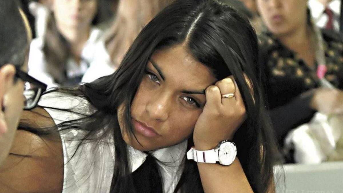 Rocío Santa Cruz, ex Miss Argentina liberada, policiales