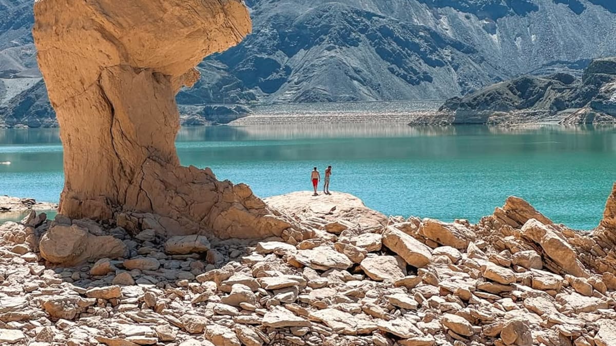 No es Patagonia ni Mendoza: el pueblo de la provincia menos pensada que deslumbra con un dique de aguas turquesas
