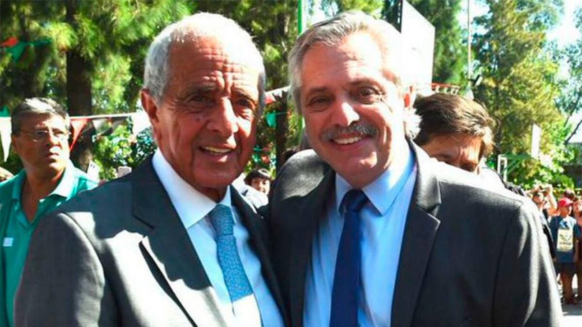 Rodolfo DOnofrio, Alberto Fernández, River Plate, Presidente de la Nación, Twitter