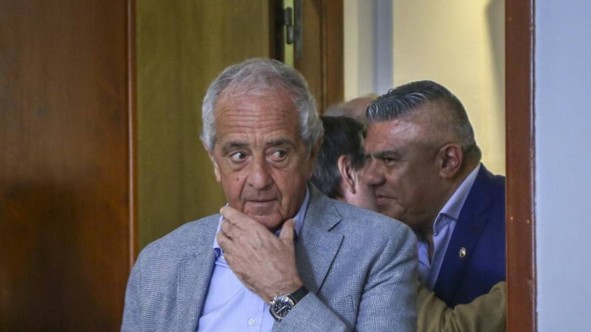 Rodolfo D´onofrio, presidente de River Plate, NA.