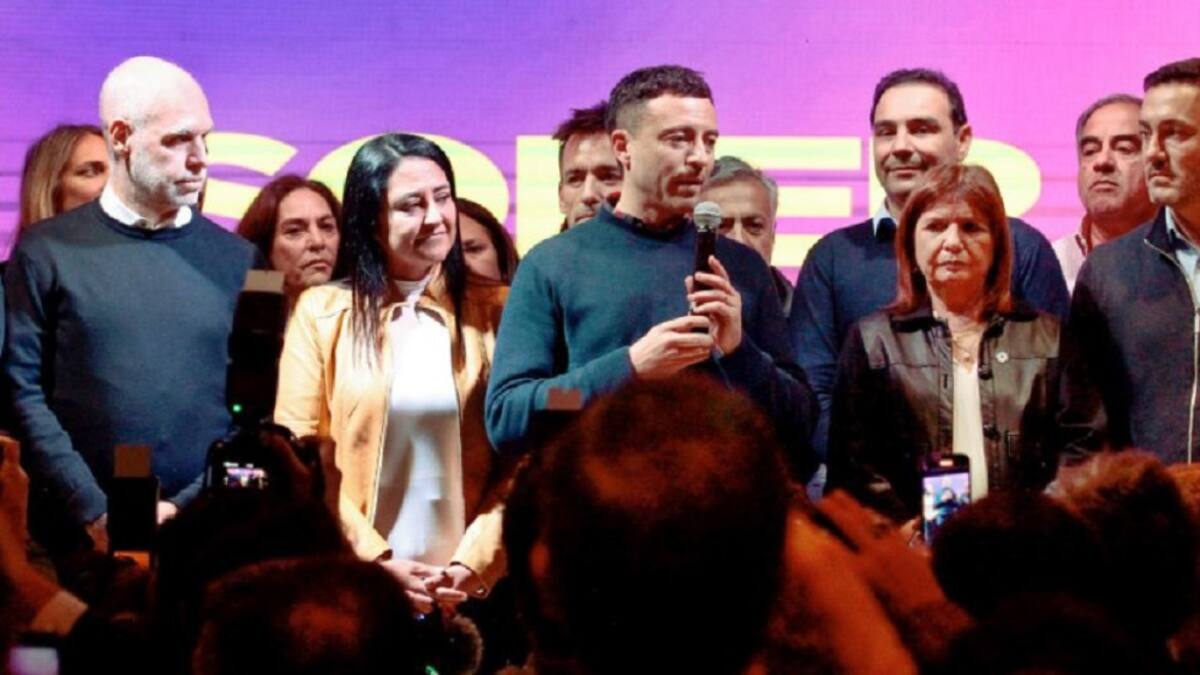 El mensaje de De Loredo en su búnker. Foto: NA.