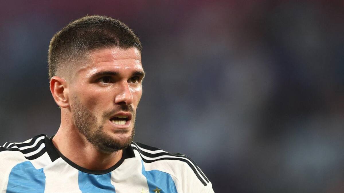 Rodrigo De Paul. Foto: REUTERS.