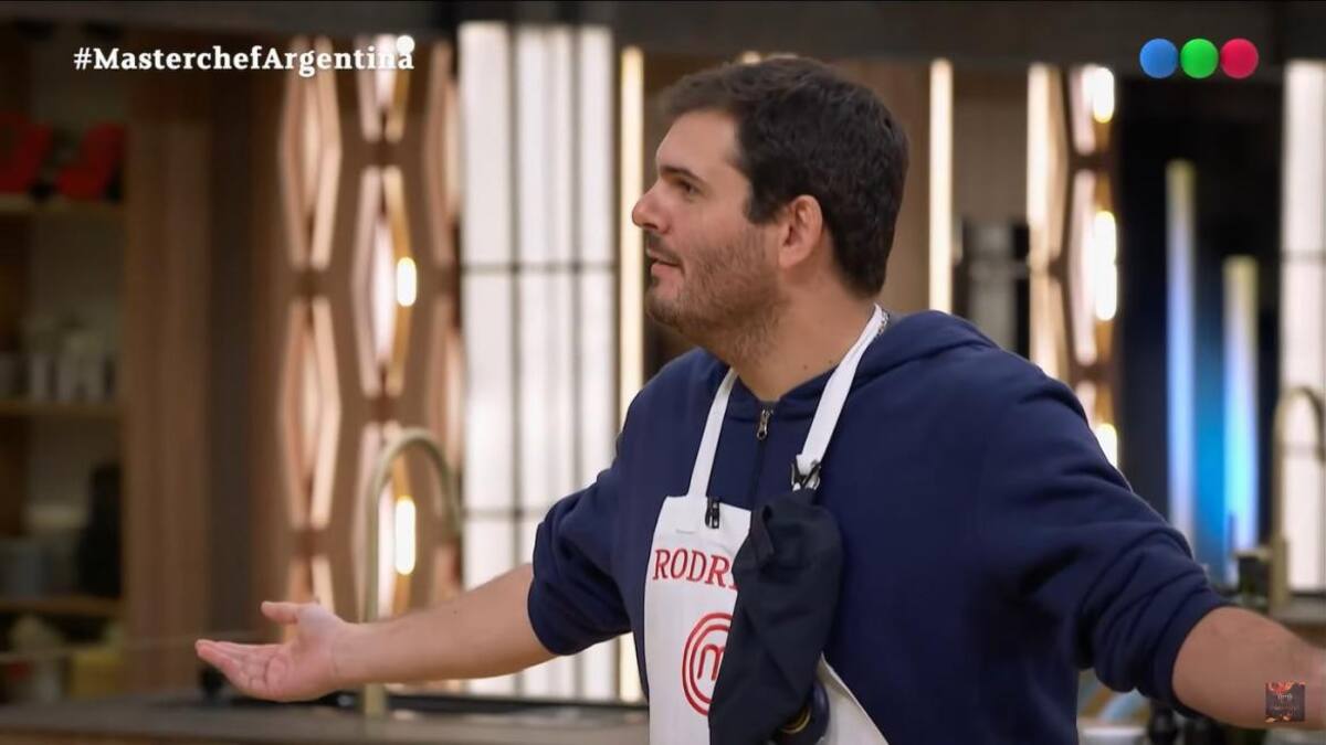 Rodrigo Salcedo, participante de Masterchef. Foto captura Masterchef Argentina.