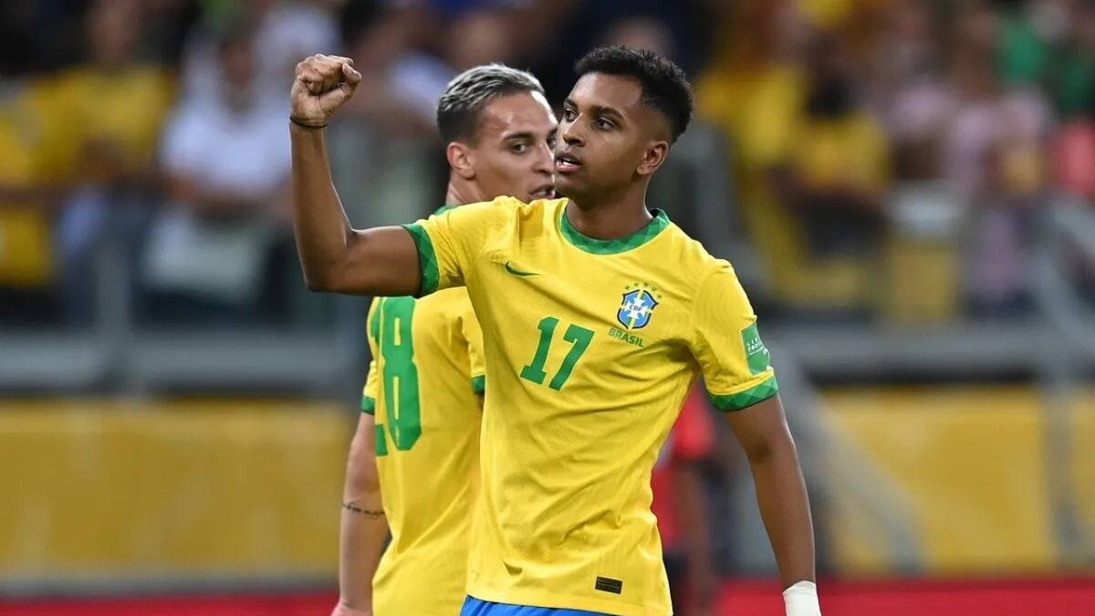 Rodrygo, Selección Brasil. Foto: NA