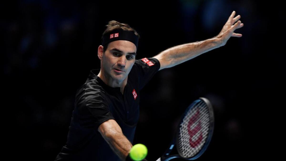 Roger Federer en el ATP Finals, REUTERS