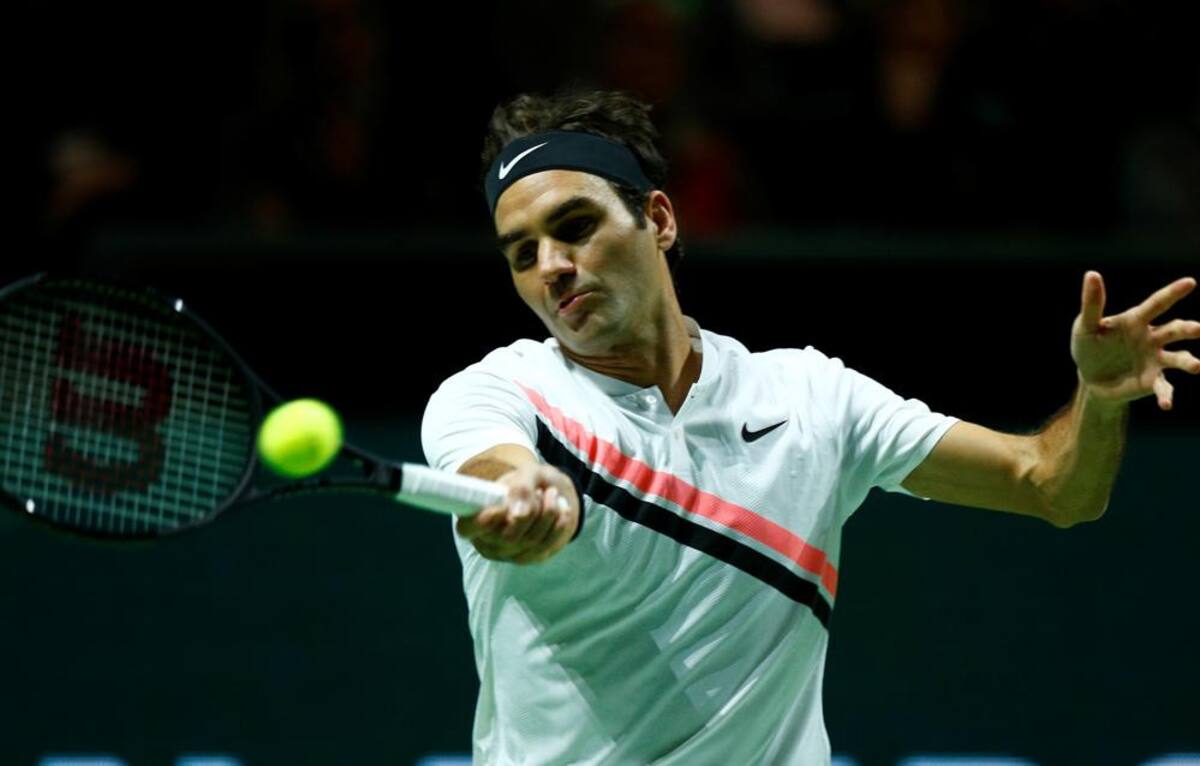 Roger Federer en Róterdam (Reuters)