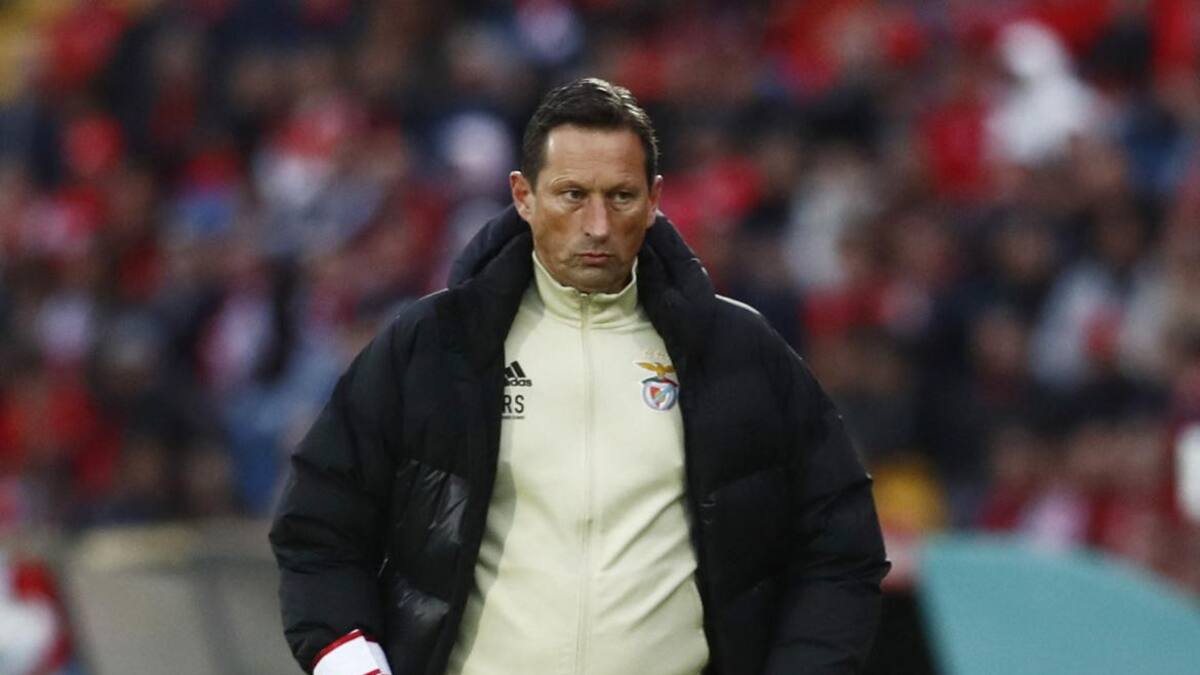Roger Schmidt, DT del Benfica, Foto Reuters